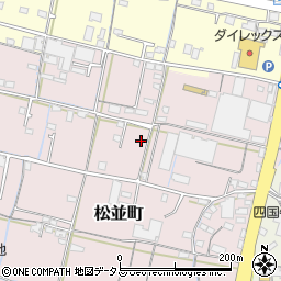 香川県高松市松並町962-13周辺の地図