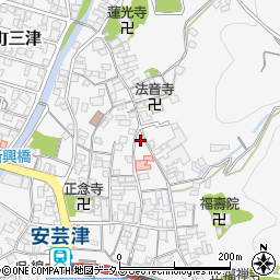 広島県東広島市安芸津町三津3721周辺の地図