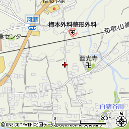 和歌山県橋本市隅田町河瀬297周辺の地図