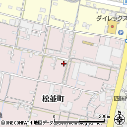 香川県高松市松並町962-14周辺の地図
