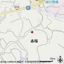 和歌山県橋本市赤塚557周辺の地図