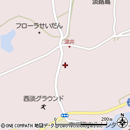 淡路信用金庫津井支店周辺の地図