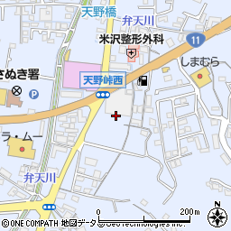 東宝グループワンナワードライ東宝マルナカ志度店周辺の地図