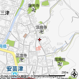 広島県東広島市安芸津町三津3726周辺の地図