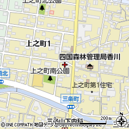 香川県高松市上之町1丁目13-36周辺の地図