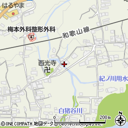 和歌山県橋本市隅田町下兵庫420周辺の地図
