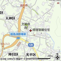 広島県尾道市因島中庄町758周辺の地図