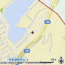 香川県綾歌郡宇多津町平山2706周辺の地図