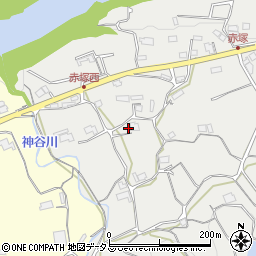 和歌山県橋本市赤塚327周辺の地図