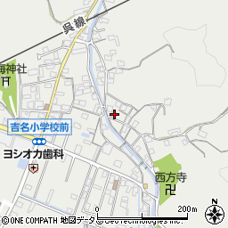 広島県竹原市吉名町334周辺の地図