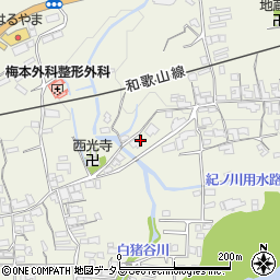 和歌山県橋本市隅田町下兵庫415周辺の地図