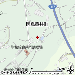 広島県尾道市因島重井町5119周辺の地図