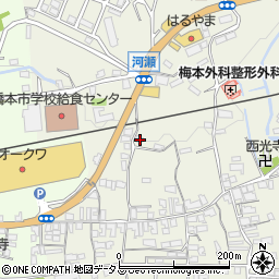 和歌山県橋本市隅田町河瀬272周辺の地図