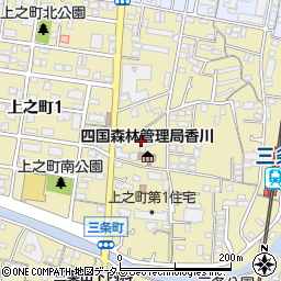 香川県高松市上之町2丁目8周辺の地図
