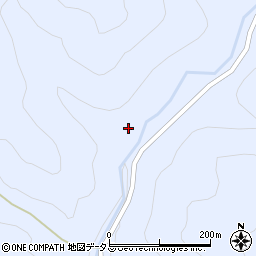 奈良県吉野郡黒滝村粟飯谷80周辺の地図