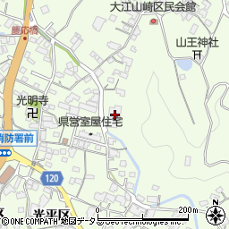 広島県尾道市因島中庄町大江区556周辺の地図