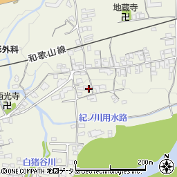 和歌山県橋本市隅田町下兵庫398周辺の地図