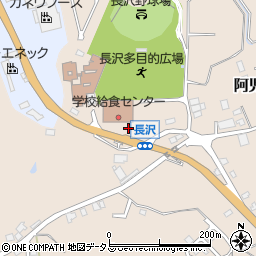 長沢小公園前公衆トイレ周辺の地図
