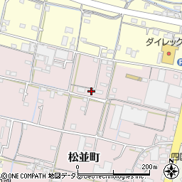 香川県高松市松並町1016-3周辺の地図
