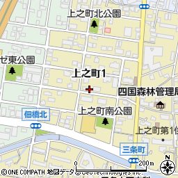 香川県高松市上之町1丁目9-24周辺の地図