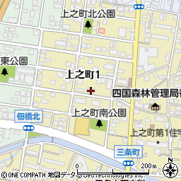香川県高松市上之町1丁目9-21周辺の地図