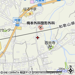 和歌山県橋本市隅田町河瀬348周辺の地図