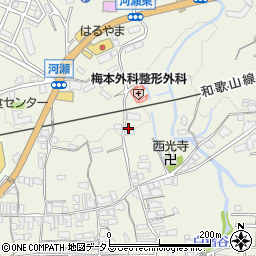 和歌山県橋本市隅田町河瀬348周辺の地図