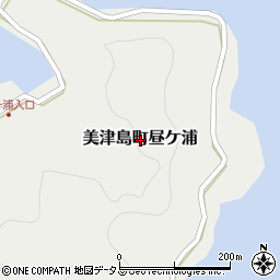 長崎県対馬市美津島町昼ケ浦周辺の地図