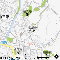 広島県東広島市安芸津町三津3566周辺の地図