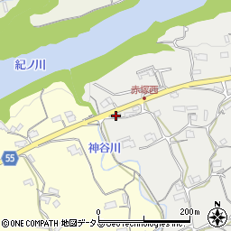 和歌山県橋本市赤塚7周辺の地図