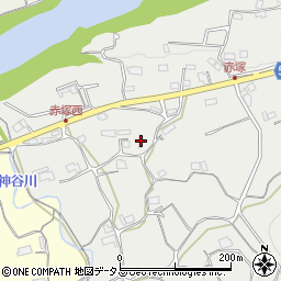 和歌山県橋本市赤塚243周辺の地図