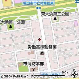 宮庁通り周辺の地図
