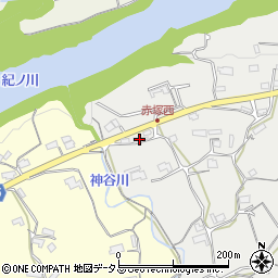 和歌山県橋本市赤塚8周辺の地図