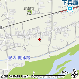 和歌山県橋本市隅田町下兵庫303周辺の地図