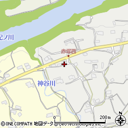 和歌山県橋本市赤塚9周辺の地図