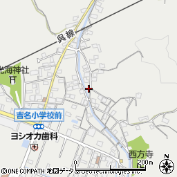 広島県竹原市吉名町323周辺の地図