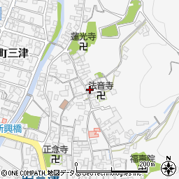 広島県東広島市安芸津町三津3567周辺の地図