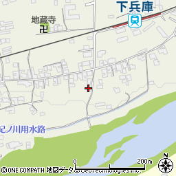 和歌山県橋本市隅田町下兵庫269周辺の地図