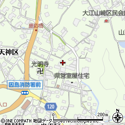 広島県尾道市因島中庄町741周辺の地図