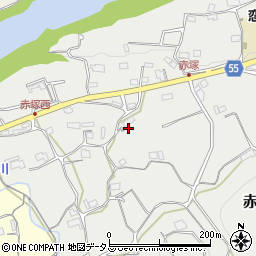 和歌山県橋本市赤塚371周辺の地図