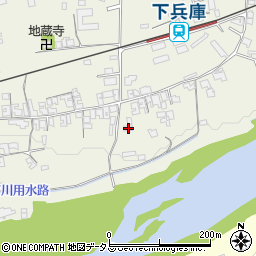 和歌山県橋本市隅田町下兵庫250周辺の地図