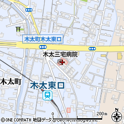 木太三宅病院（三恵会）周辺の地図