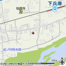 和歌山県橋本市隅田町下兵庫306周辺の地図