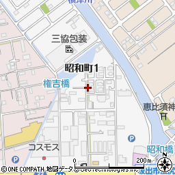 〒762-0004 香川県坂出市昭和町の地図