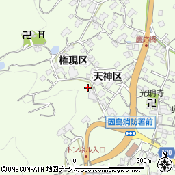 広島県尾道市因島中庄町2764周辺の地図