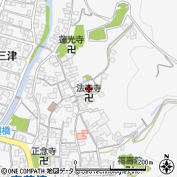 広島県東広島市安芸津町三津3564周辺の地図