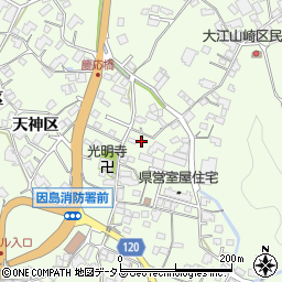 広島県尾道市因島中庄町742-3周辺の地図