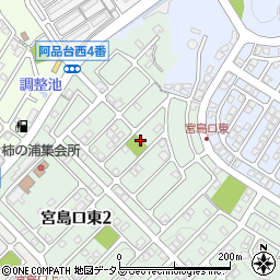 柿ノ浦1号公園周辺の地図