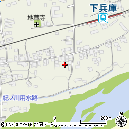 和歌山県橋本市隅田町下兵庫307周辺の地図