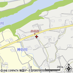 和歌山県橋本市赤塚261周辺の地図